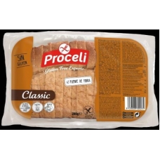 Brood, GESNEDEN WIT BROOD, ca. 280 g. Proceli  1.2 g eiwitten per 100 g, HOUDBAAR